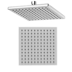 AQUALINE Kromirana stropna tuš glava, 200x200mm, ABS material