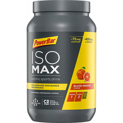 PowerBar Iso Max - Rdeča pomaranča s kofeinom