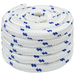 vidaXL Večnamenska uporabna vrv 30 mm 5 m Bela in modra PP