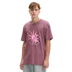 Cropp - Majica s printom - lila
