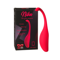 Argus Toys Nika Vibro jaje, Sa aplikacijom, Crveni