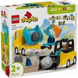 Lego duplo 3 in 1 construction vehicles ( LE10475 )