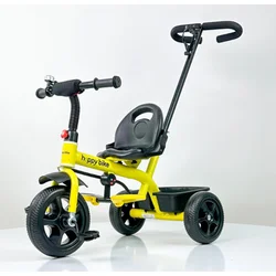 Tricikl Guralica Happybike model 448 - Gume od EVA pene - Žuta