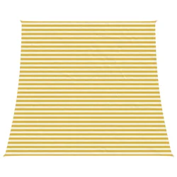 Jedrilica za sunčevu sjenu Žuta i bijela 4 / 5 x 4 m HDPE