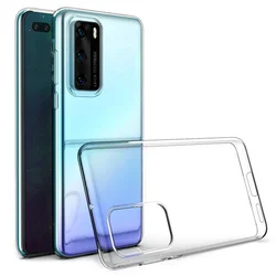 Maska silikonska ultra thin za Huawei P40 transparet