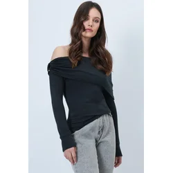 Trend Alacati Stili Ženska bluza Alc-X14557, Siva
