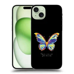 ULTIMATE CASE MagSafe za Apple iPhone 15 Plus - Diamanty Black