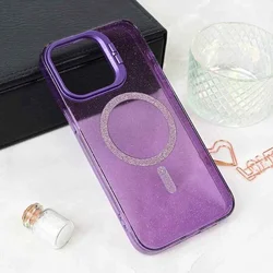 Maska Magsafe Sparkle za iPhone 13 Pro Max 6.7 ljubičasta