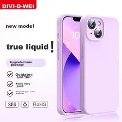 Divi Maska za mobilni telefon iPhone 13, Ljubičasta