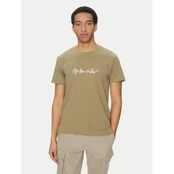 G-Star Raw Majica G-Script D25150-C812 Zelena Regular Fit
