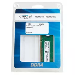 CRUCIAL RAM CT4G4DFS8213 (4GB, PC4-17000, DDR4)