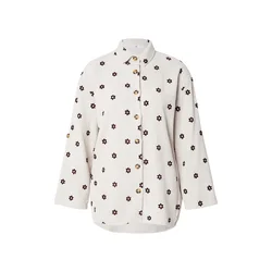 Hailys Bluza Ro44bina ecru/temno rjava