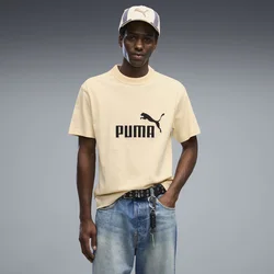 PUMA Essentials Elevated No.1 Relaxed Tee Men, Men, Buttercream, XL
