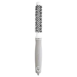 Olivia Garden Profesionalna četka za feniranje Expert Blowout Shine White&Grey, 15 mm