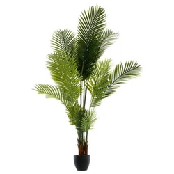 Atmosphera Umjetno cvijeće u tegli Palma, 170 cm, Crna