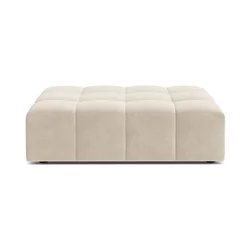 Kremno bel žameten tabure Chicago – Cosmopolitan Design