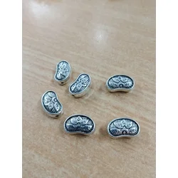 Antik silver perla pasulj