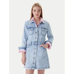 Tommy Jeans Jeans obleka DW0DW22004 Modra Regular Fit