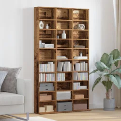 CD ormar Staro drvo 101 x 23 x 177,5 cm Konstruirano drvo