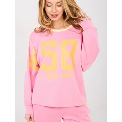 Roza oversized jopica s potiskom