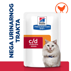 Hill’s Prescription Diet Cat C/D MULTICARE STRESS PILETINA 85g
