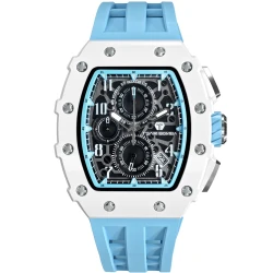 Tsar Bomba TB8204B-02 Mens Watch Elementar Chronograph 44mm 5ATM