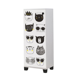 HANNAH HOME ormar za cipele Filinta Cats, beli