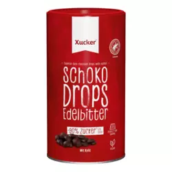 Xucker Dark Chocolate Drops 200 g