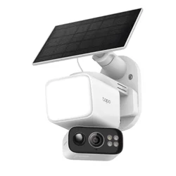TP-Link Outdoor Solar-Powered Wi-Fi Floodlight Pan/Tilt Camera Tapo C615F KIT