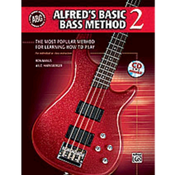 MANUS:ALFREDS BASIC BASS METHOD 2 +CD