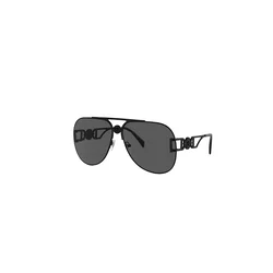Versace VE2255 126187 ONE SIZE (63) Črna/Siva