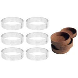 BRUNBESTE Perforiran model za torto fi=8 cm/komplet 6 robov