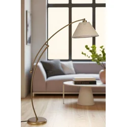 Opviq Podna lampa 8972-6, Zlatne boje