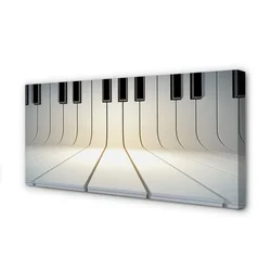 tulup.si Slika na platnu Klavirske tipke 120x60 cm