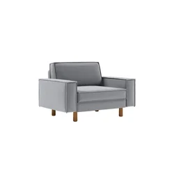 Atelier del Sofa Fotelja Sparrow Loveseat, Svetlosiva