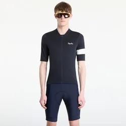 Dres Rapha Mens Core Jersey Black/ White S