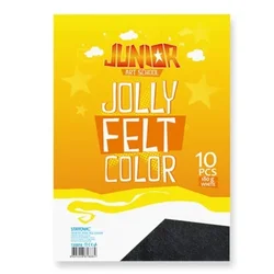 Junior jolly color felt fini filc a4 10k - odaberite nijansu crna ( 135070 )