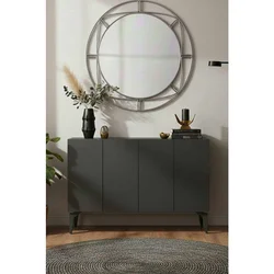 Hanah Home komoda Gumus 120, 120 cm, antracit