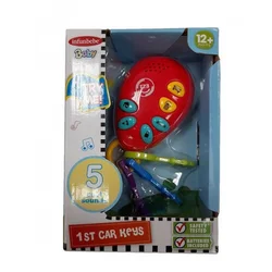 Infunbebe igracka kljucevi 12m+ sa zvukom ( LS010C )