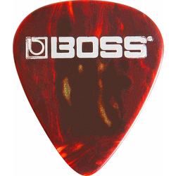 Boss BPK-12-SM Celluloid Pick Medium Shell 12 Pack