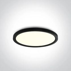 PLAFONJERA LED/40W/4000K/3500lm/230V  IP20 CRNA