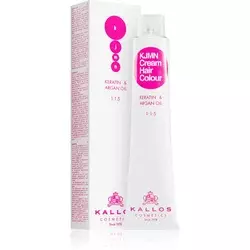 KALLOS Farba za kosu, 8.31 light golden ash blond, 100 ml