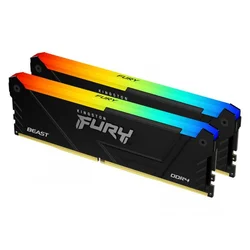 KINGSTON KF432C16BB2AK2/64 RAM memorija, DDR4,, DIMM, 64GB 2x32GB, kit/3200MT/s, Fury Beast RGB