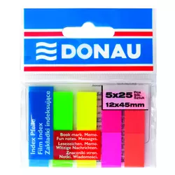 Page marker Donau pravougaoni 12x45mm 5x25 l 7577001 PL-99