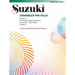 SUZUKI ENSEMBLES FOR CELLO VOL.1