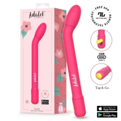 ADALET VIBRATOR Adalet Gently G-Spot With App Pink