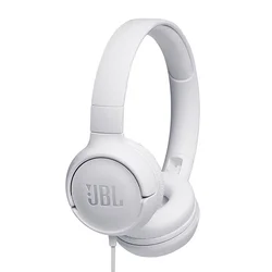 JBL Slušalice za telefon T500 Wired On-Ear/ bela
