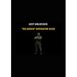 Call of Duty: Modern Warfare 4 - OG Green Operator Skin (DLC) (PS4/PS5/XBOX ONE/XBOX SERIES X/PC) Official Website Key GLOBAL
