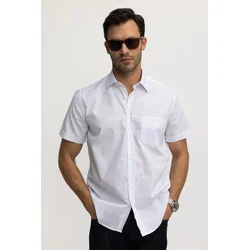 TUDORS Muška košulja Classic Fit - Comfort Fit bela