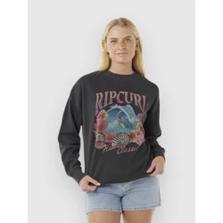 Rip Curl Hawaii Classic Heritage Crew Sweater washed black